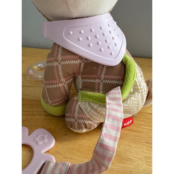 Skip Hop Plush Deer Fawn Baby Teether Toy With Rattle & Soft Textured Teething - Picture 3 of 13